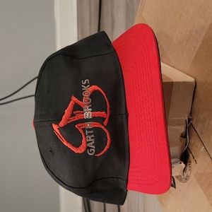 GARTH BROOKS Vintage Red Black You Gotta Believe‎ Snapback Cap Hat